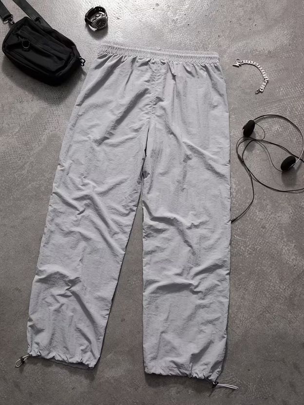 पोवैक्सपो Men's Printed Grey Track Pants - Image 5