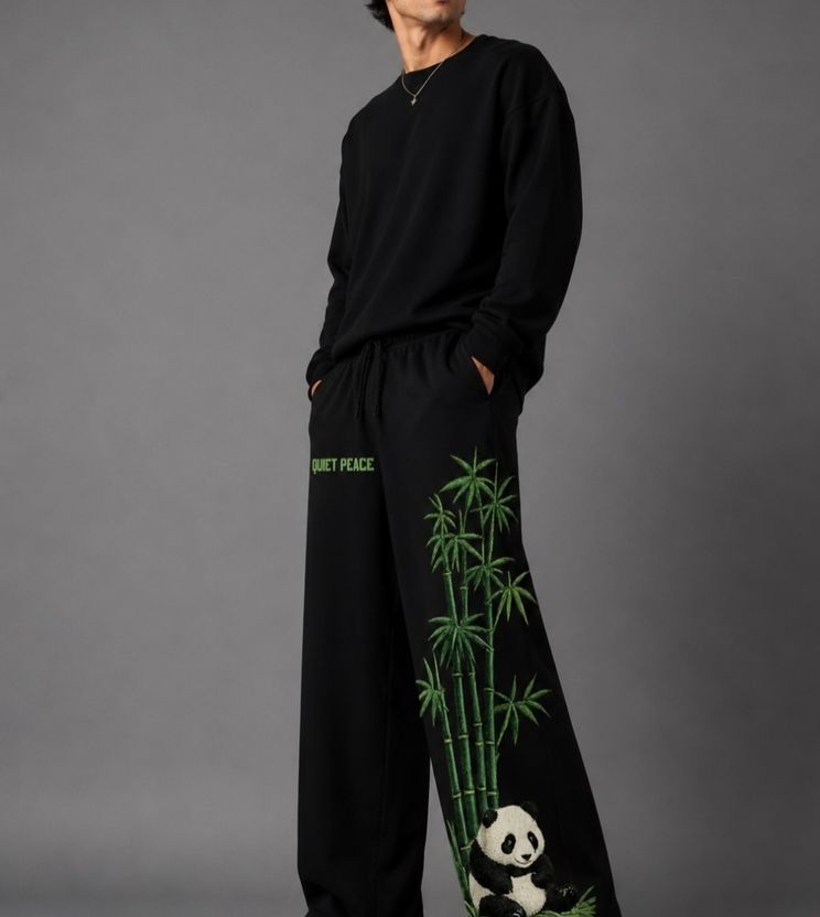 Mittro Fashion Hub Black Track Pants - Image 2