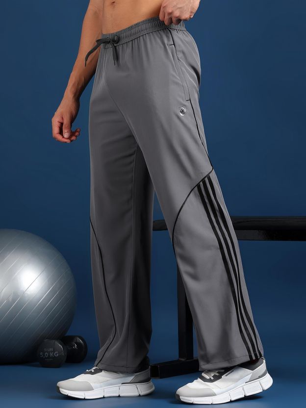 GNOCKFACE Men Black Striped Track Pants - Image 8