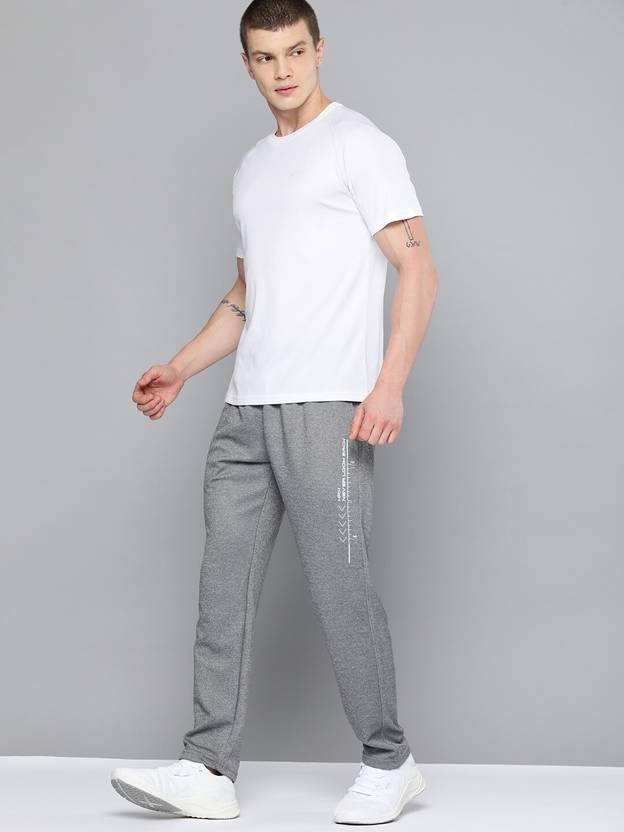 HRX by Hrithik Roshan Solid Men Grey Track Pants Buy HRX by Hrithik