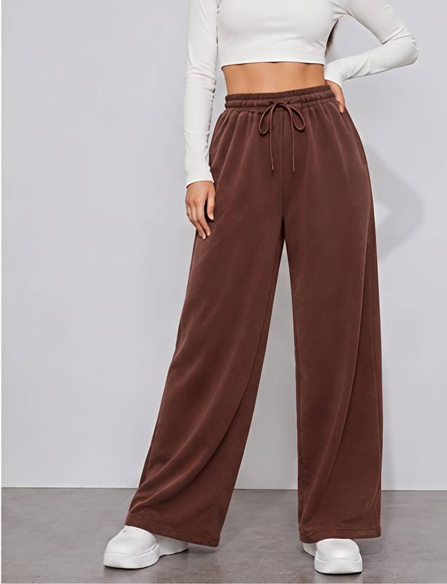 BeasTrends Women Solid Brown Track Pants