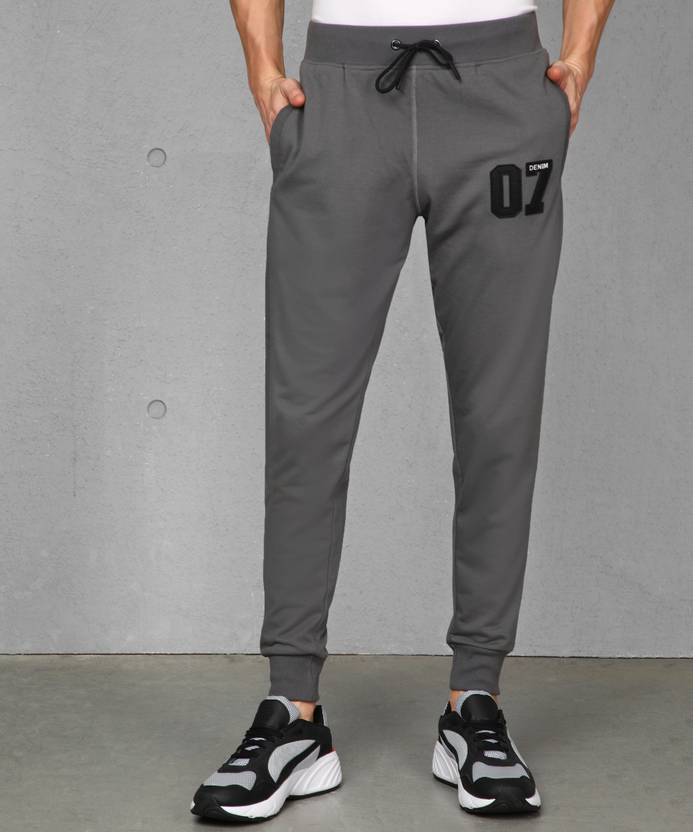METRONAUT Solid Men Grey Track Pants Buy METRONAUT Solid Men Grey