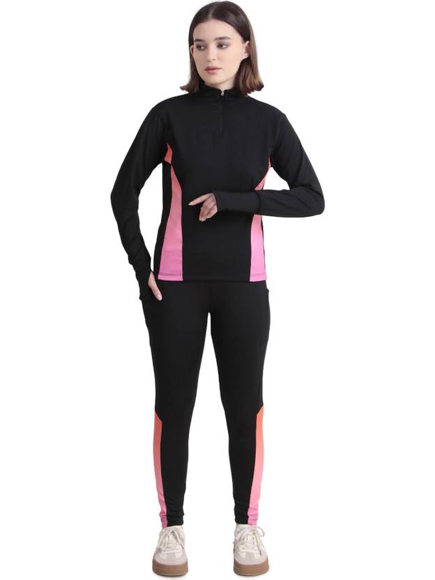 benzos Colorblock Women Track Suit
