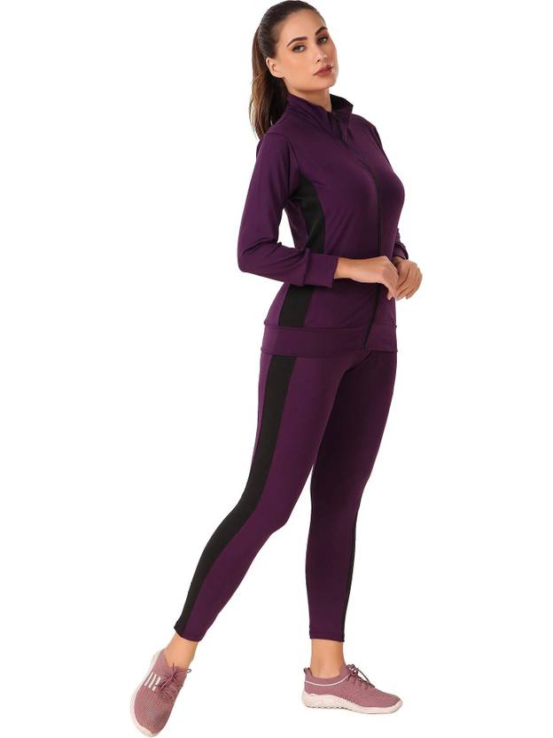 benzos Colorblock Women Track Suit