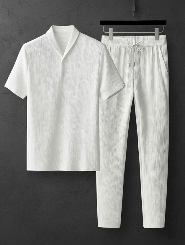 Lookberry Tshirt Chino Shorts Co-ords Set - Image 3