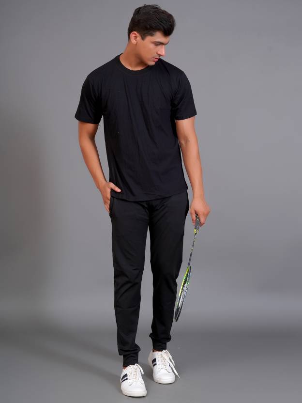 [Sizes M, L, XL] Kraasa Solid Men Co-ords Track Suit