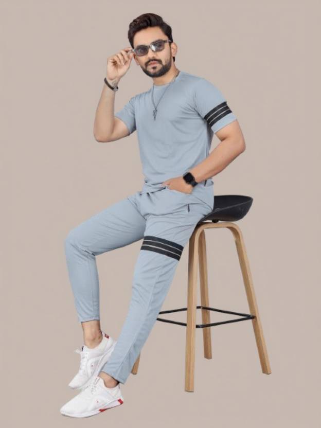 BRUSEANT Striped Men Track Suit