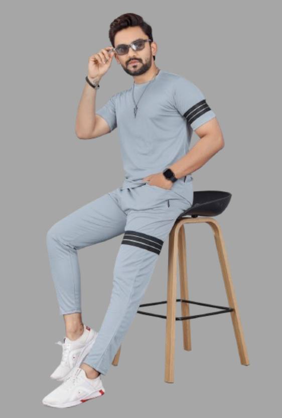 BRUSEANT Striped Men Track Suit