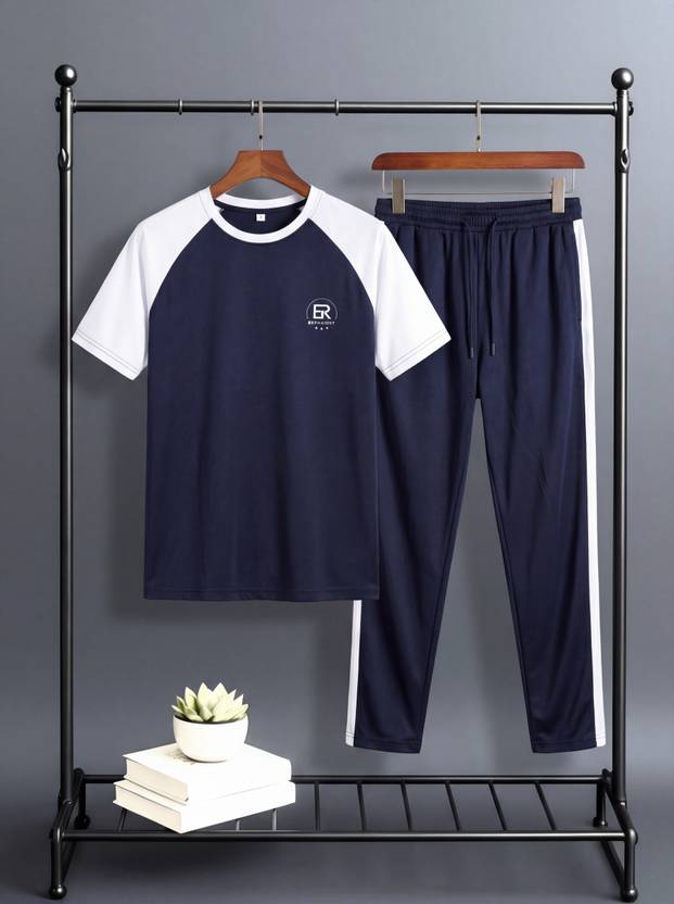 BRUSEANT Striped Men Track Suit