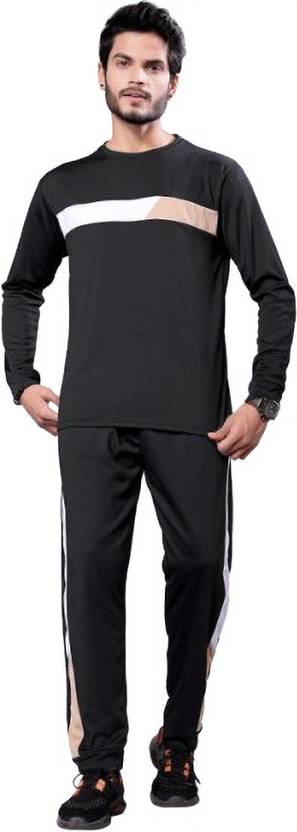BALUDACLOTHS Colorblock Men Track Suit
