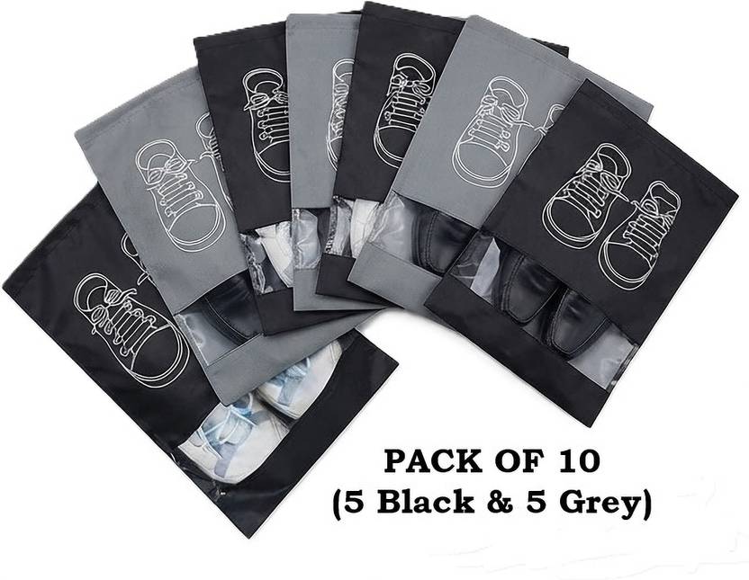 ZEVORA 10 Pcs of Shoe Bags cover for Travel