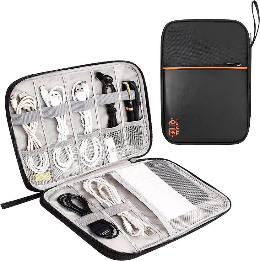 KVVTRADES Electronics Accessories Organizer