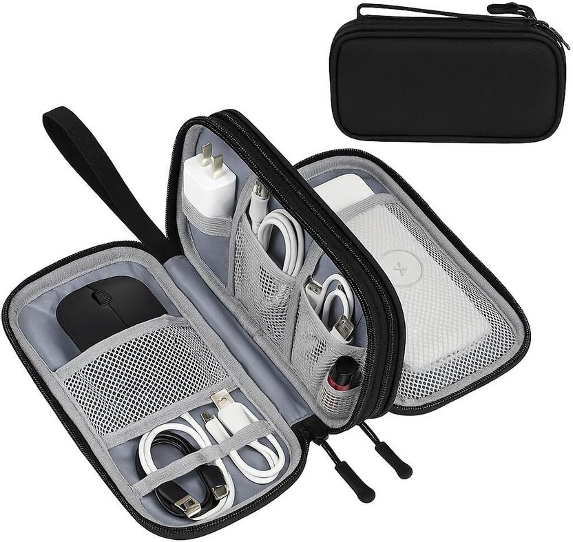 KVVTRADES Gadget Organizer Bag for Men Travel Tech