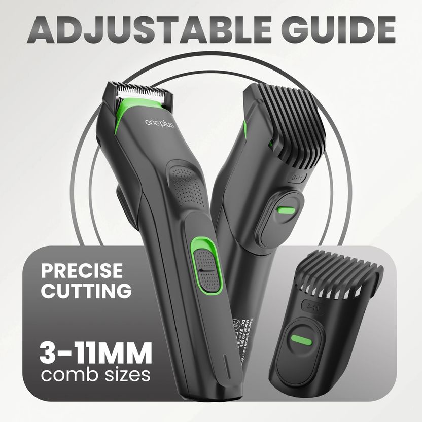 One Plus OP 11 Cordless Professional Hair Trimmer Titanium - Image 3