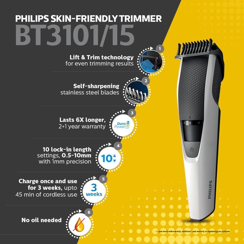 Philips BT3101/15 Trimmer - Image 2