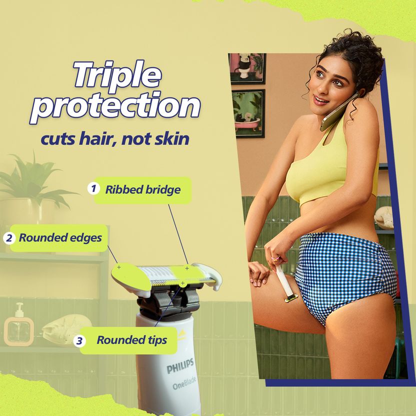 Philips QP1924/20 OneBlade Razor for Women - Image 4