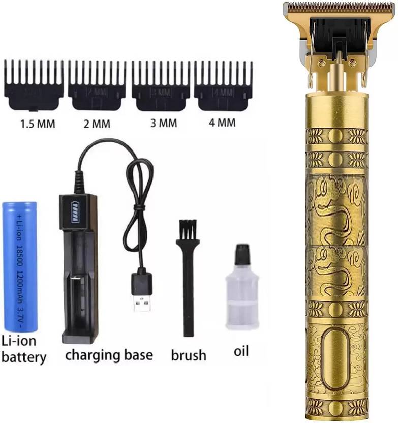 THE MAN COMPANY Professional Beard, Mustache, Head and Body Hair Golden Shaver Trimmer 120 min