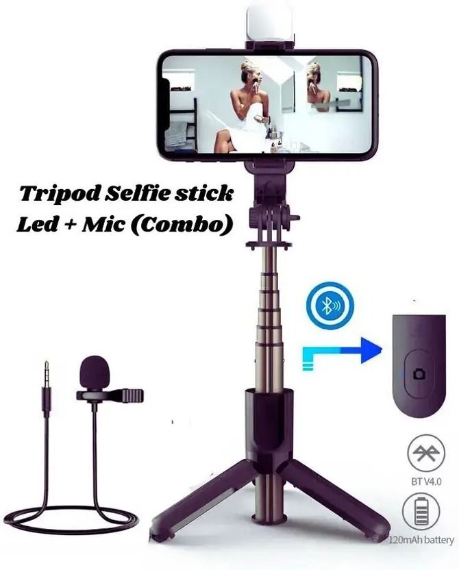 utkrist Bluetooth Extendable Selfie Stick - Image 6