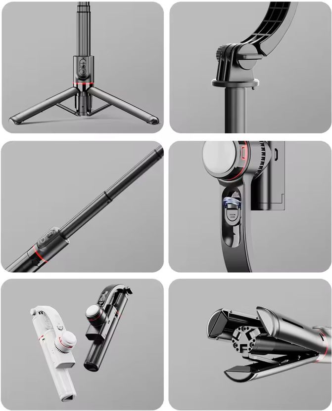 RETRACK L19s Anti Shaking Gimbal Stabilizer 360 Auto Balance - Image 5