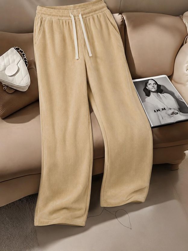 Dockstreet Men Grey Cotton Blend Trousers - Image 9