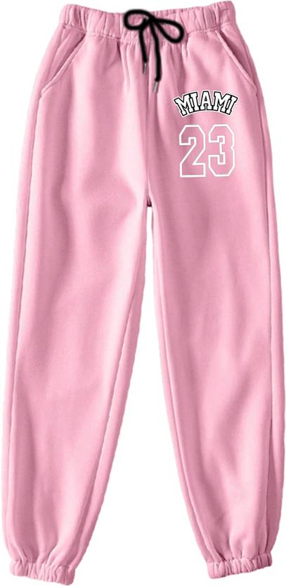 Tabadtod Women Relaxed Pink Polycotton Trousers