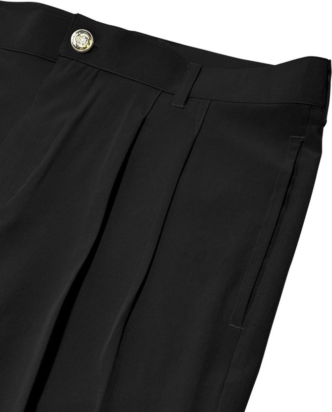 FTX Men Black Lycra Blend Trousers - Image 5