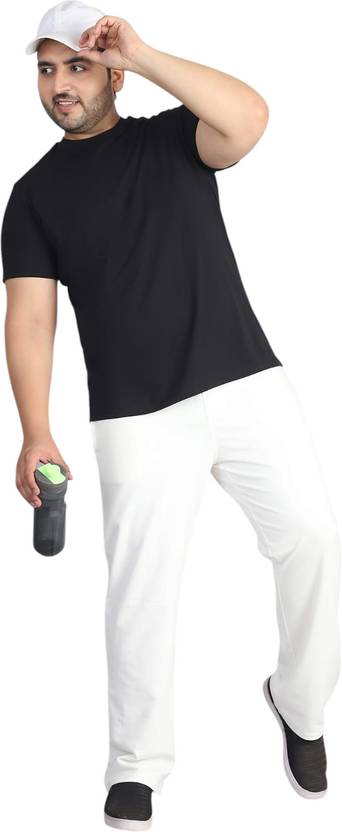 Rute Regular Fit Men White Trousers