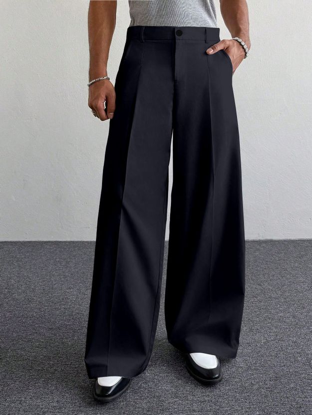 Klossy Men Brown Polyester Trousers - Image 10