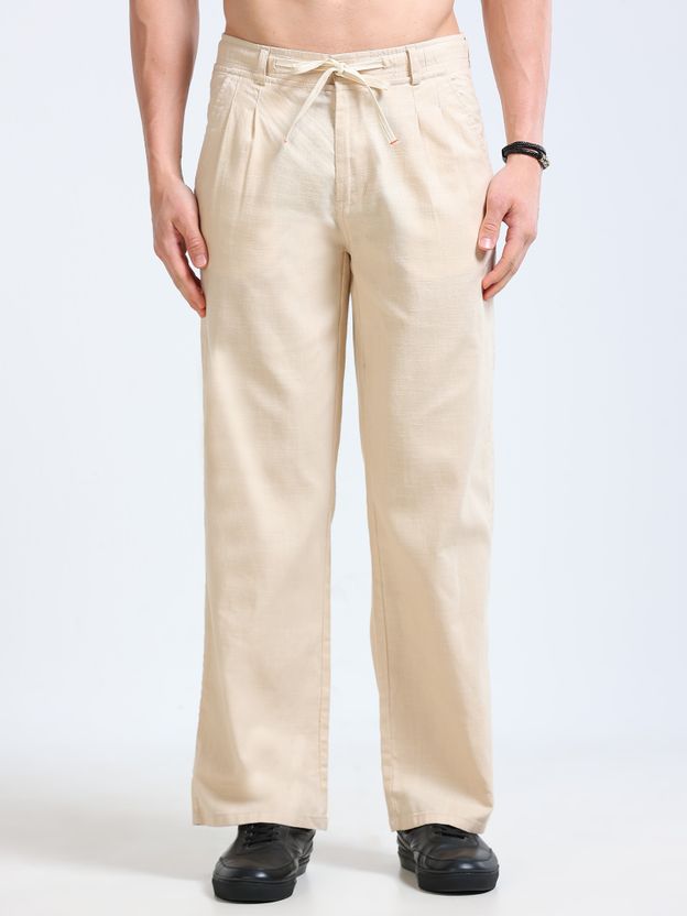 Roadster Men Black Loose Fit Trousers - Image 5