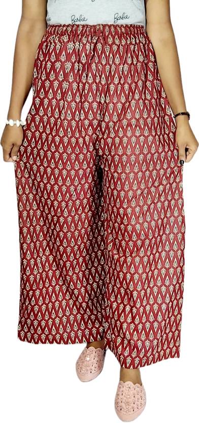 bongo nari boutique Loose Fit Women Multicolor Trousers