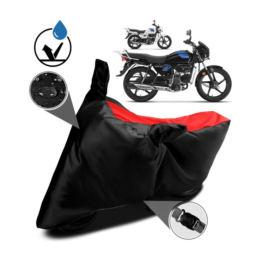 MWBB Waterproof Two Wheeler Cover for Hero Splendor Plus - Image 1