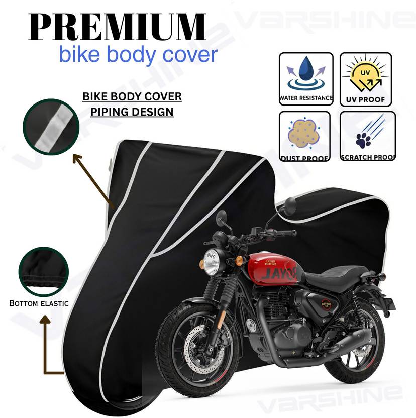 VARSHINE Waterproof Two Wheeler Cover for Royal Enfield