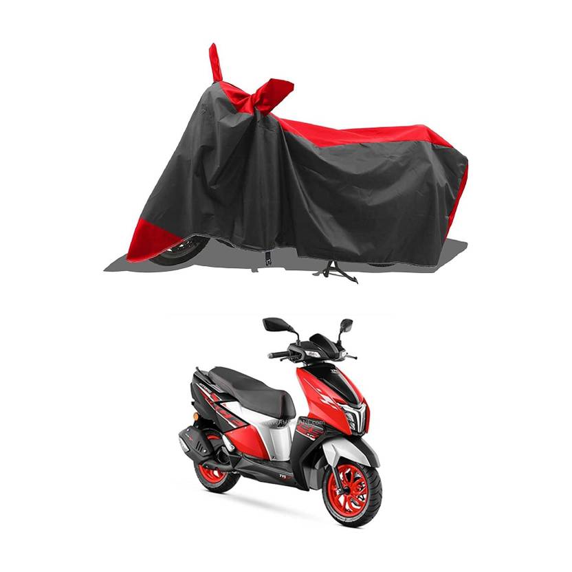 AutoGalaxy Waterproof Two Wheeler Cover for TVS