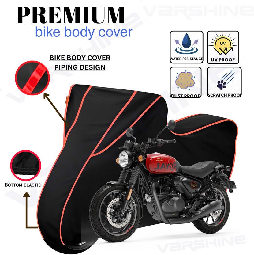 VARSHINE Waterproof Two Wheeler Cover for Royal Enfield