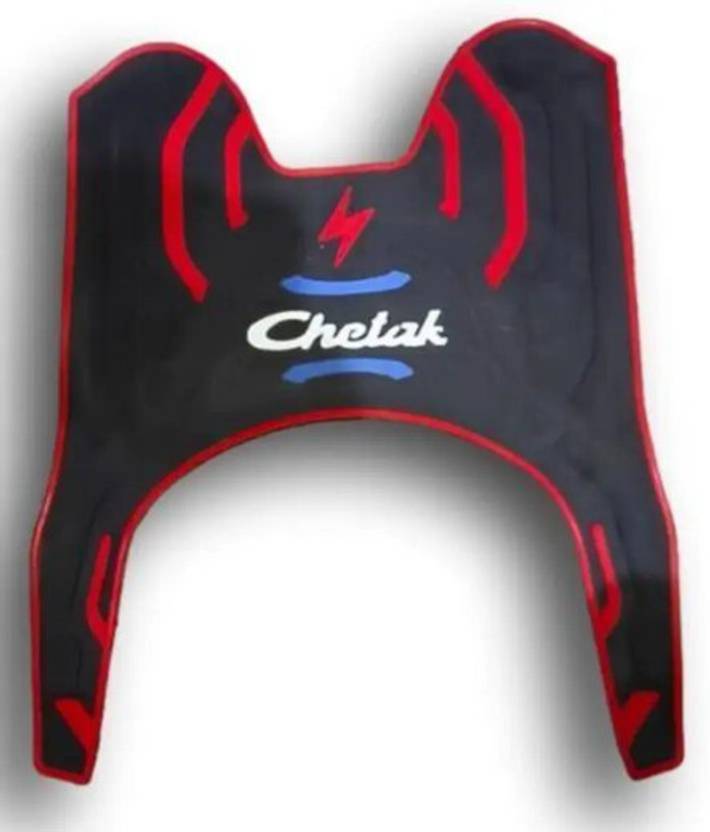 AQRAMX Scooty Washable Foot Mat / Floor Mat Chetak Two Wheeler Mat Bajaj Chetak Two Wheeler Mat