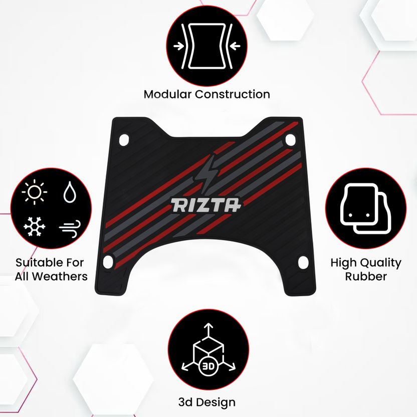 Grandbiker Rubber Foot Mat for Rizta Ather - Image 2