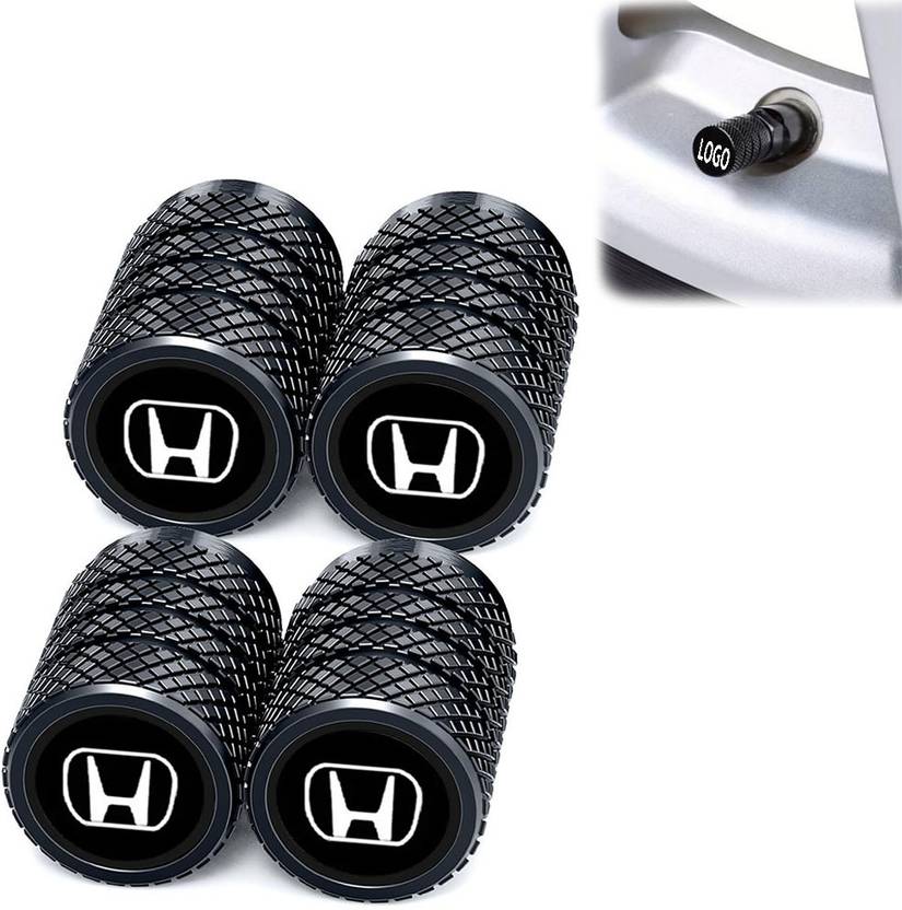 LULUBUY Aluminium Tyre Valve Cap for Car