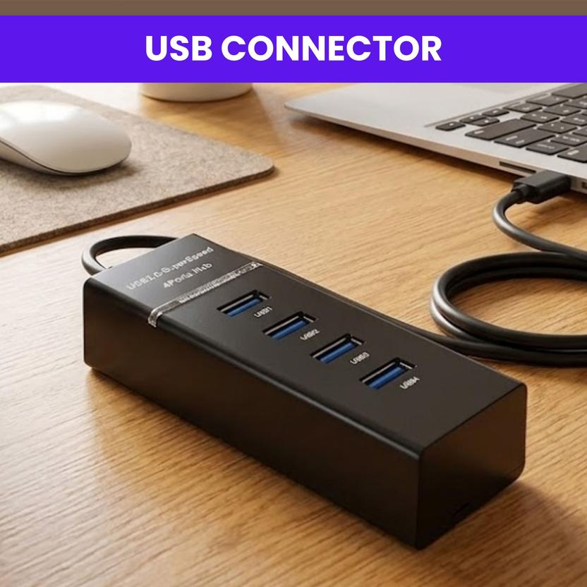 SYARA USB Hub 3.0, 4-Port High-Speed Data Expansion