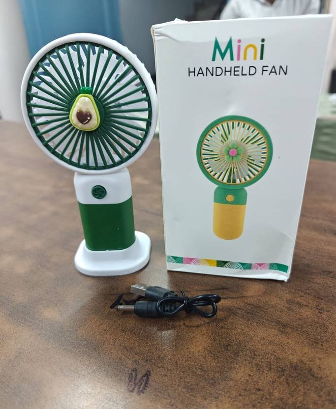 BSVR Pocket Fan Mini Portable High Wind Flow,Mobile Stand, Light Weight_06 New Fan Hand_06 USB Fan