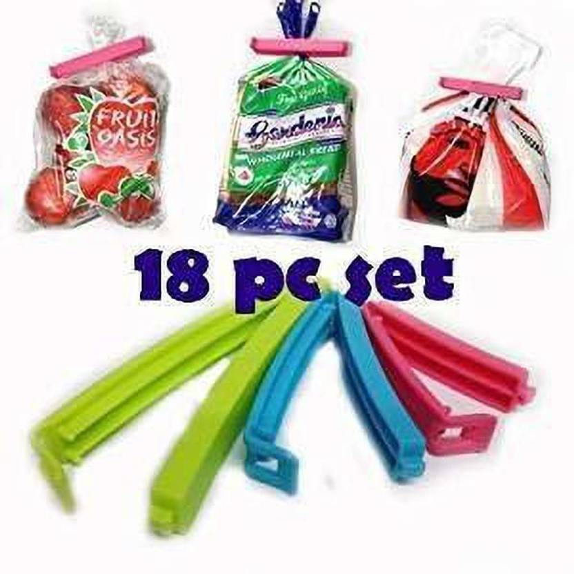 Dreamshop Plastic Multipurpose Food Snack Plastic Bag Clip Sealer Manual Vacuum Bag Sealer
