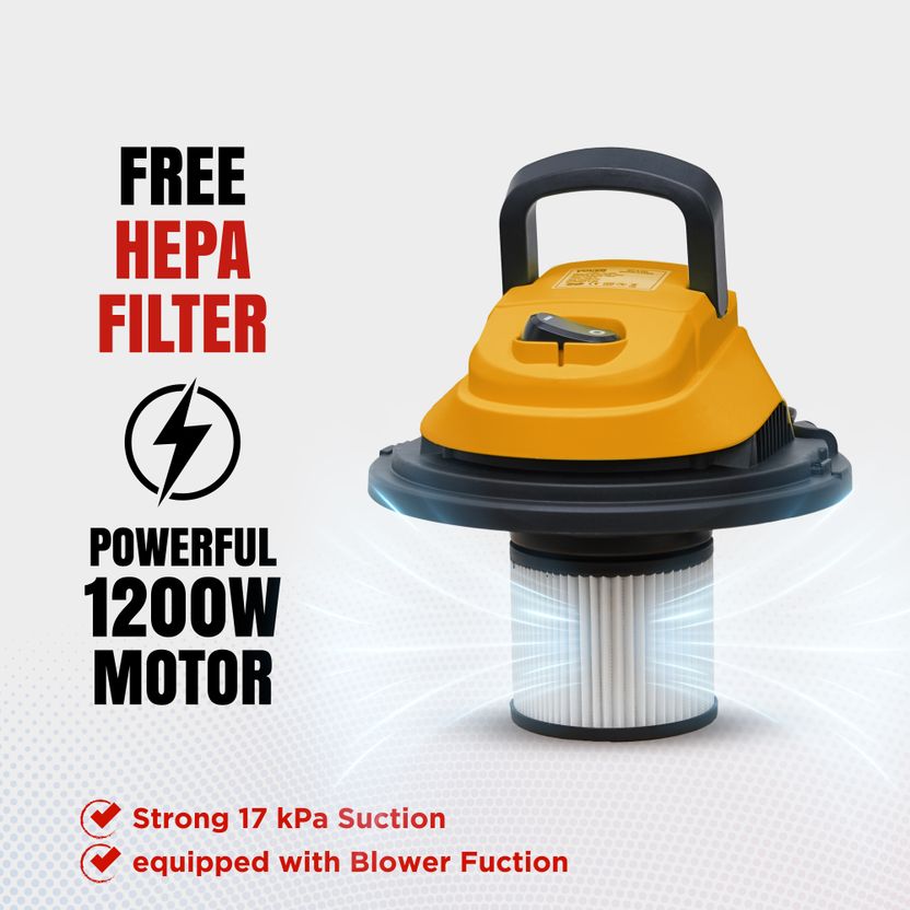 iBELL YOVER YO1200 15L Vacuum Cleaner - Image 4