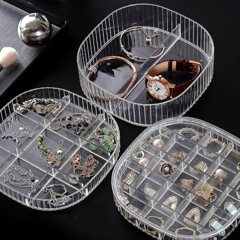 Yaman 16 Pair Velvet Jewelry Organizer - Image 6