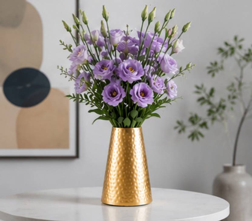 Bright Star Hamered Iron flower pot vase table vase Vase Filler