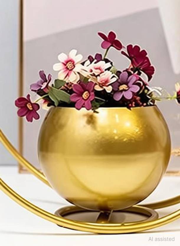 Appraise Home Impex MSVG01 Iron Flower Basket