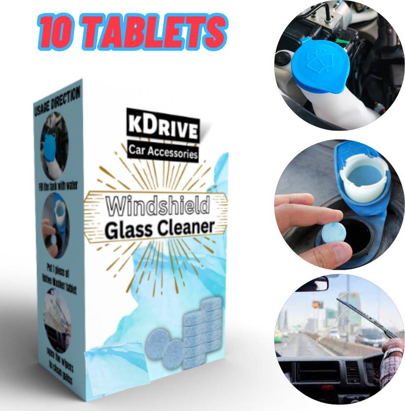 kdrive Car Windshield washer Tablet Windshield washer tablet (10 piece) Tablet Concentrate