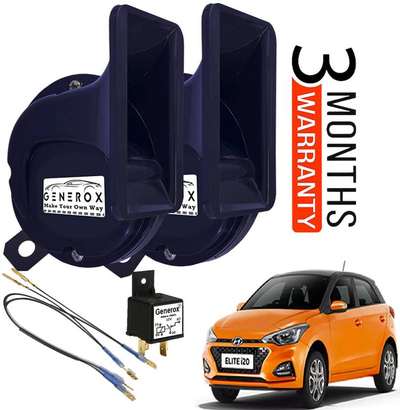 Generox Horn For Hyundai Elite i20 Price in India Buy Generox Horn