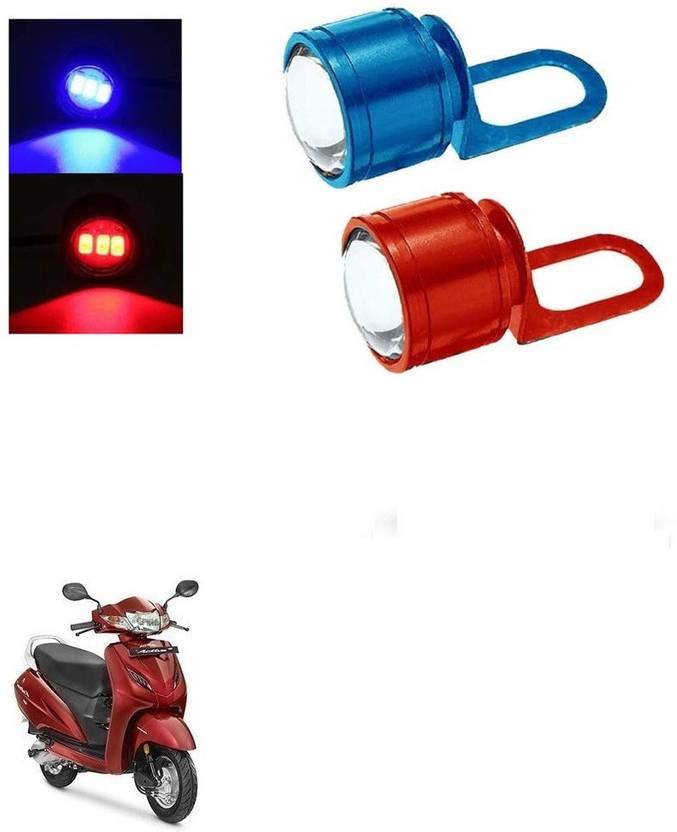 SRPHERE STROBELEDREDBLUE FOR _Honda Activa 4G Tail Light Motorbike LED for Honda (12 V, 50 W