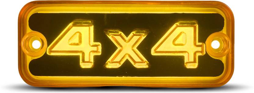 Autonationasia Universal 4x4 LED Side Panel Indicator (1pc 12v) Truck/Car/Bus/Offroad Vehicle Indicator Light Truck LED (12 V, 65 W)