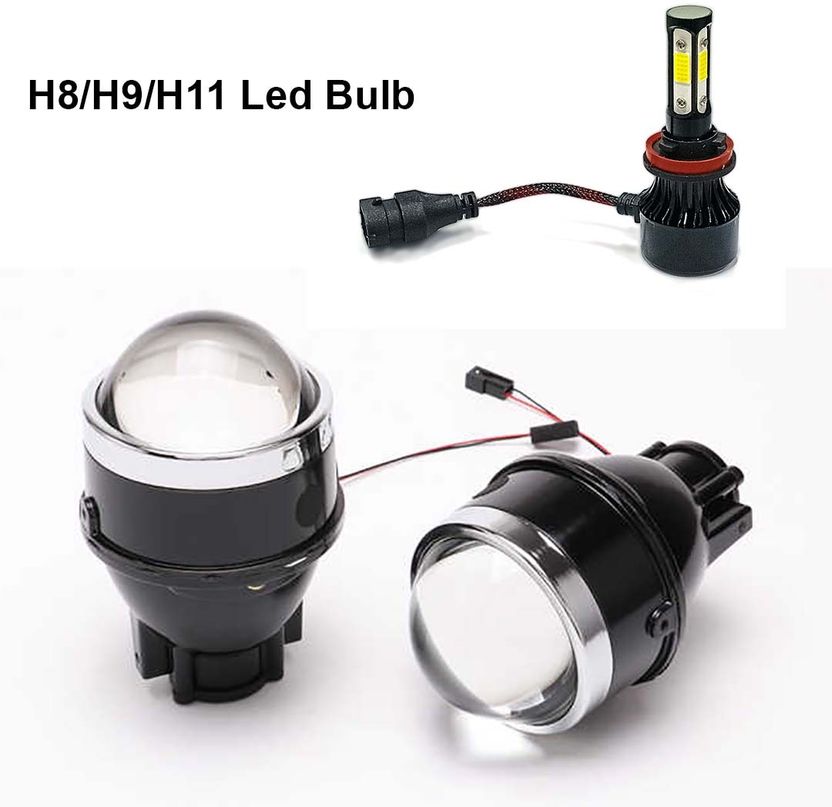 AUTO PEARL 3 Inch Bi-Xenon Fog Light Projector Lens - Image 5