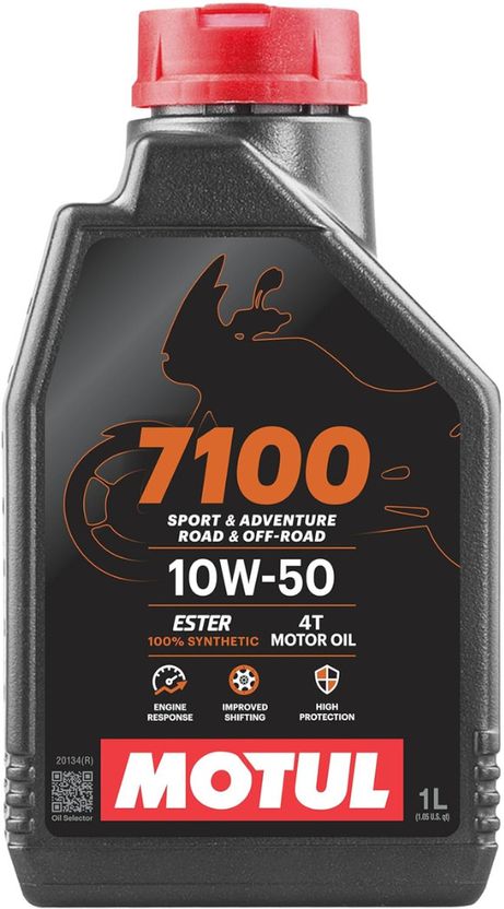 Motul 7100 10W50 1L Fully Synthetic Engine Oil - Image 1